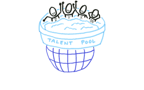 Talent Pool Sketch Preview from Curiosity with Gusto